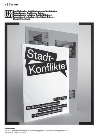 Titelseite des Begleithefts zur 115. BSA-Generalversammlung