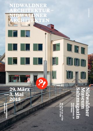 Flyer Nidwaldner Architektur - Nidwaldner Architekten