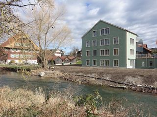 Aussenansicht Wohnhäuser in Ermensee